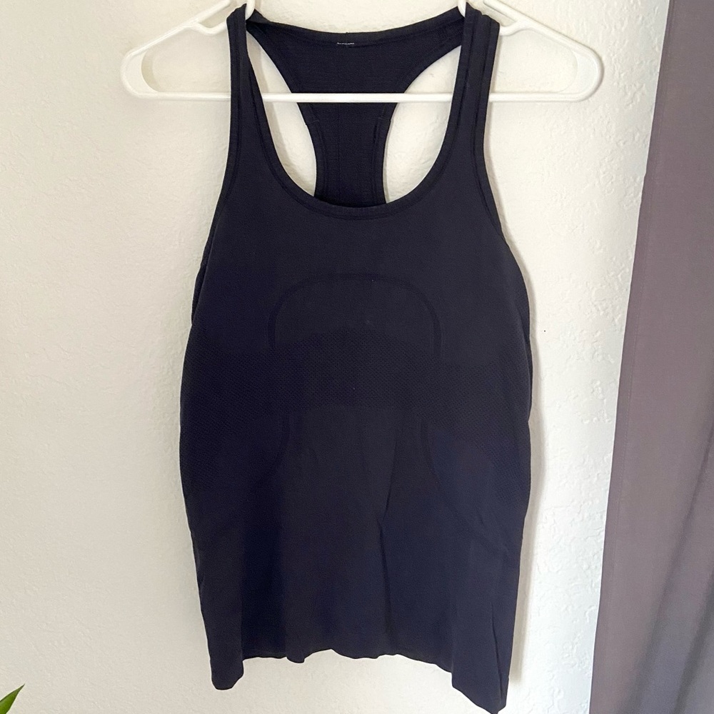 Lululemon Navy Racerback Tank Top